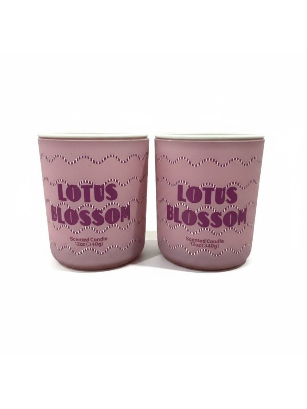 Lotus Blossom Scented 12oz Jar Candles Set Of 2 By Room Essentials